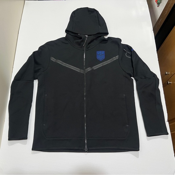 Nike x USA Soccer, Tech Fleece, DH4773 010, Blue & Black - Picture 1 of 14